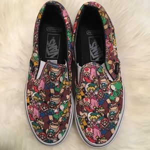 super mario bros vans